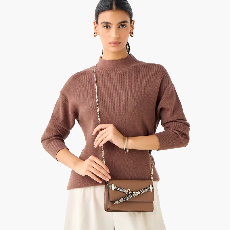 ساشا Brown Crossbody Bag for Women
